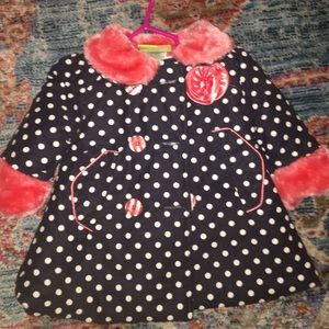 Beautiful pea coat for 12 month old girl